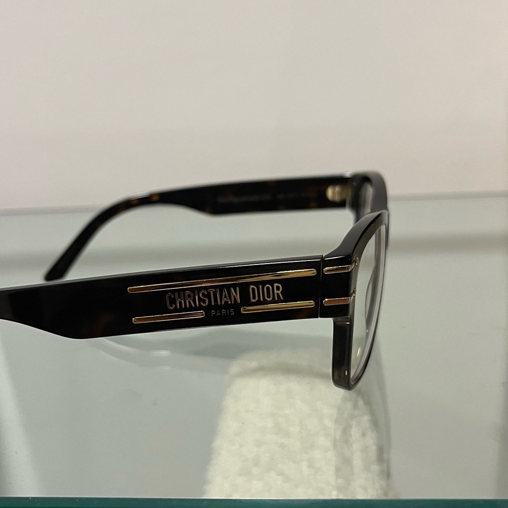 COPY - DiorSignatureO S1I. prescription lens scratched*BLACK TORTOISE*